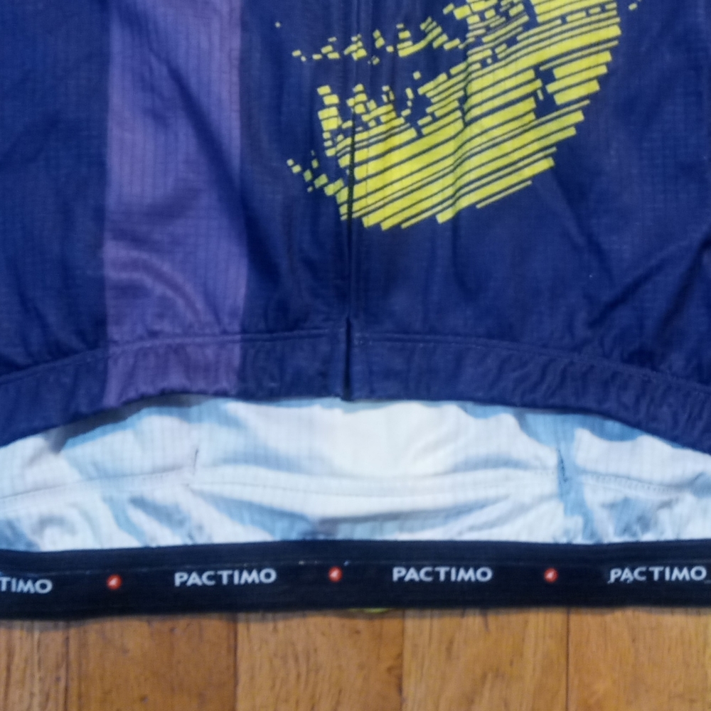 Pactimo Skull Cycling Jersey Design By Leif Jones Bike Rare Limited Edition View 5